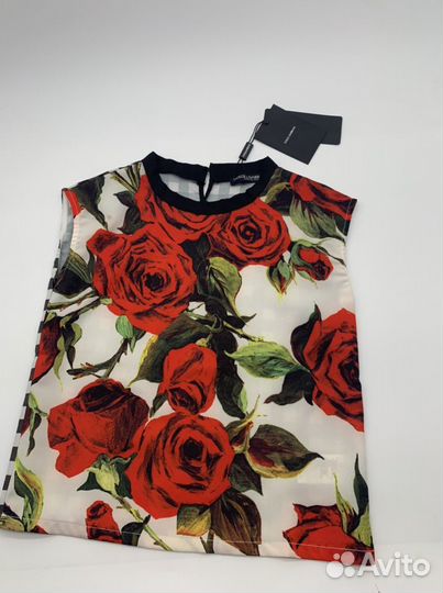 Dolce gabbana блузка 4, 6 лет