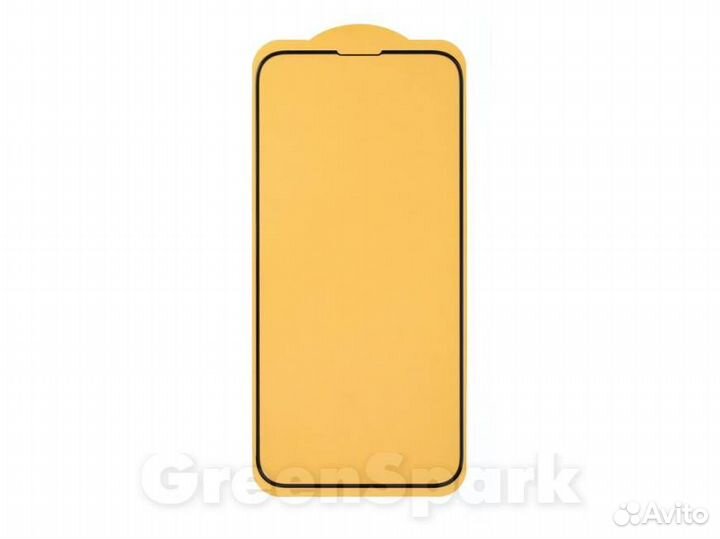 Защитное стекло 6D для iPhone 13 mini черный vixi
