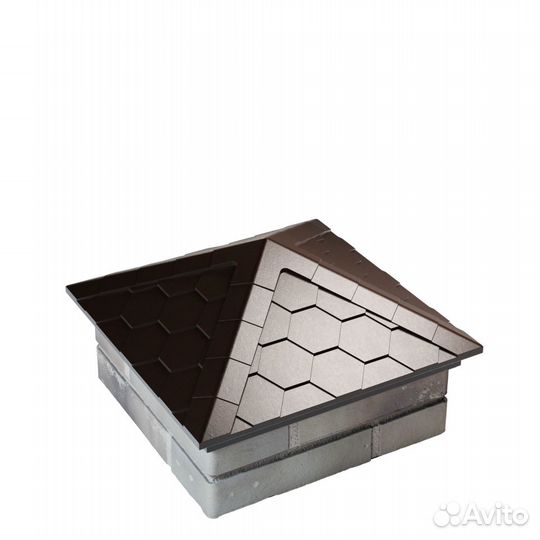 Колпаки на столбы забора