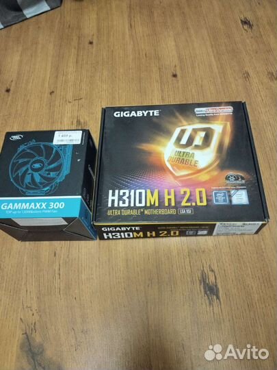 Материнская плата 1151 и кулер gammaxx 300
