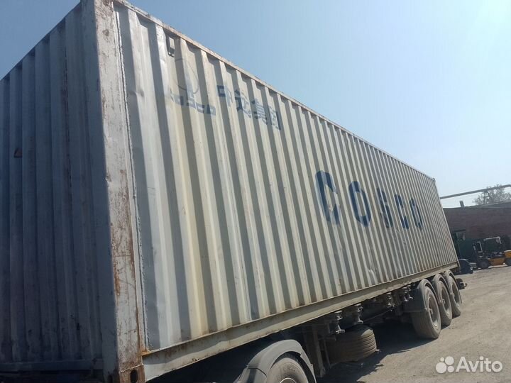 Морской контейнер 40 футов высокий б.у