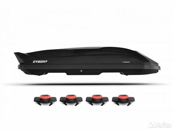 Автобокс Cybort Inception Чёрный Матовый