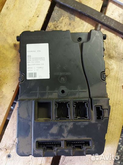 Блок Комфорта Рено Меган 2+ замок зажигания