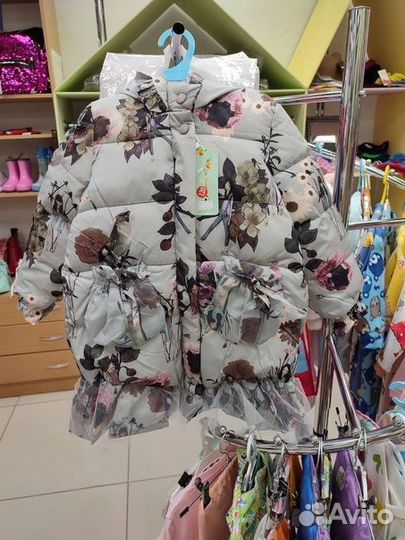 Пальто для девочки 116