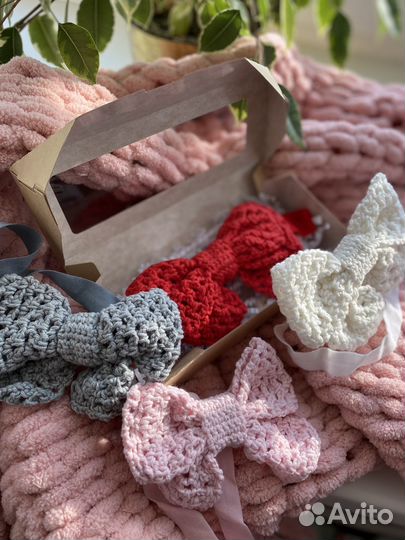 Бантики для девочек ручной работы