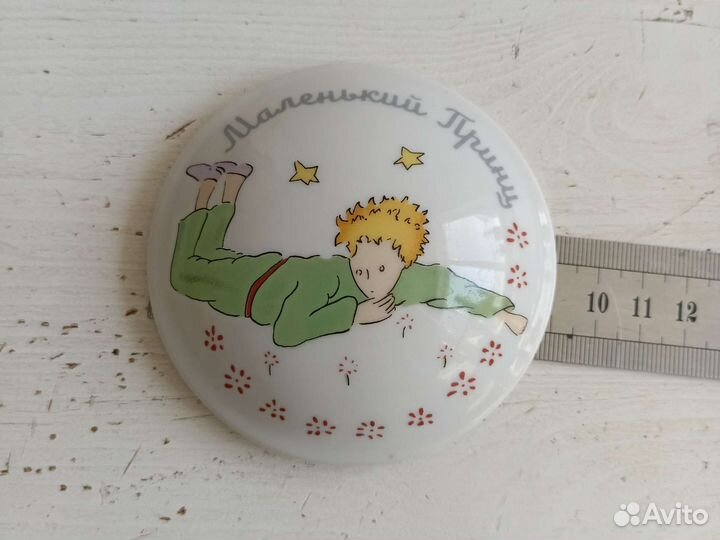 Крышка для кружки маленький принц керамика