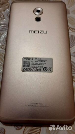 Телефон Meizu про 6+