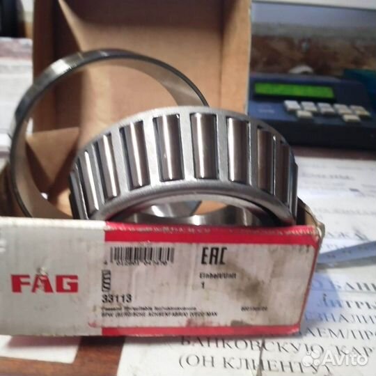 Подшипники задней ступицы FAG Мерседес 914