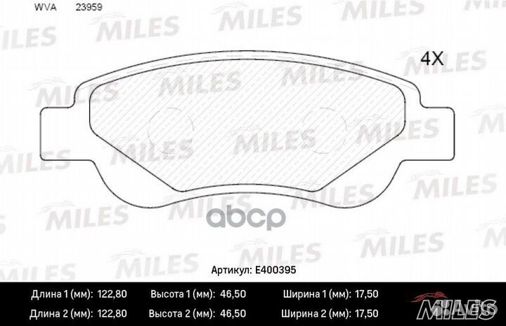 Колодки тормозные citroen C1/peugeot 107/toyota