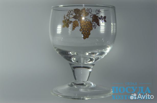 Рюмка 35мл Шарик /6шт/виноград/ Ч