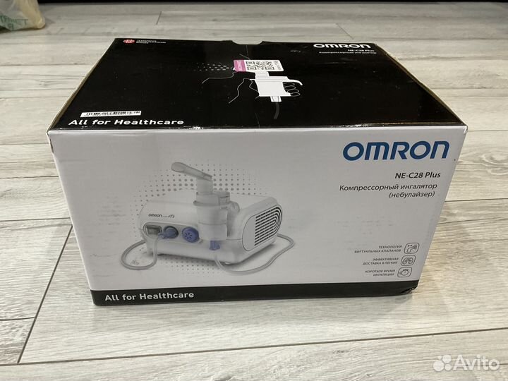 Ингалятор/небулайзер компрессионный Omron NE-C28