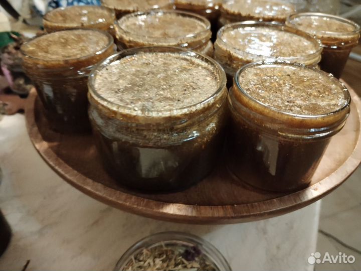 Сбор травяной на меду от гельминтов