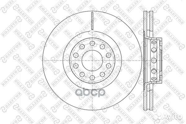 6020-4791V-SX диск тормозной передний Audi A8