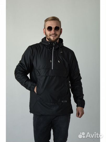 Куртка Inruska Анорак утепленный, черный