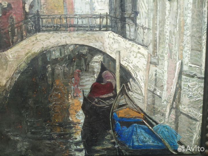 Картина маслом пейзаж Венеция