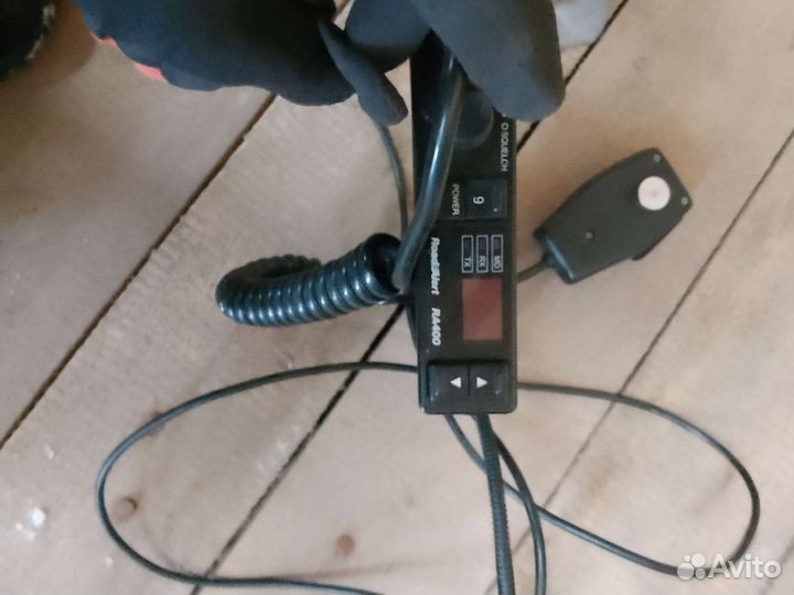 Автомобильная рация с антенной