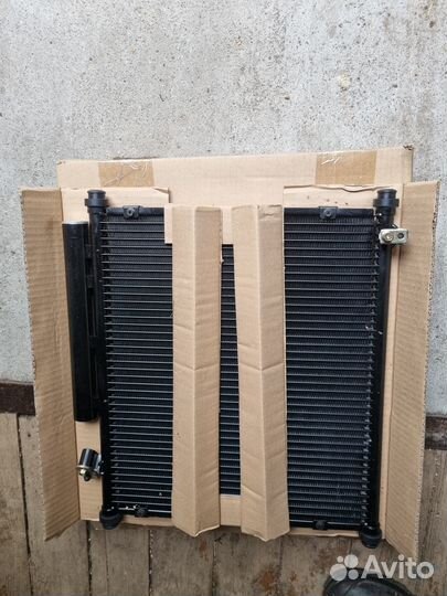 Радиатор кондиционера honda fit gd1 новый