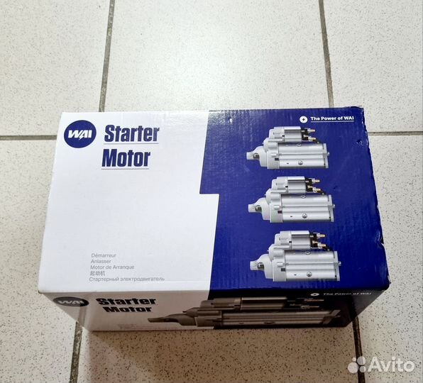 WAI 33169N Стартер (новый) Семейство GM