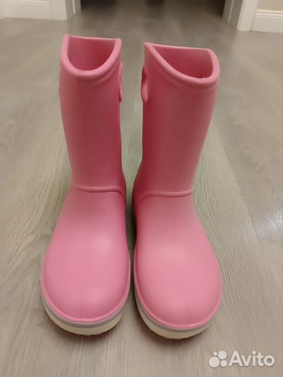 Детские резиновые сапоги crocs J2