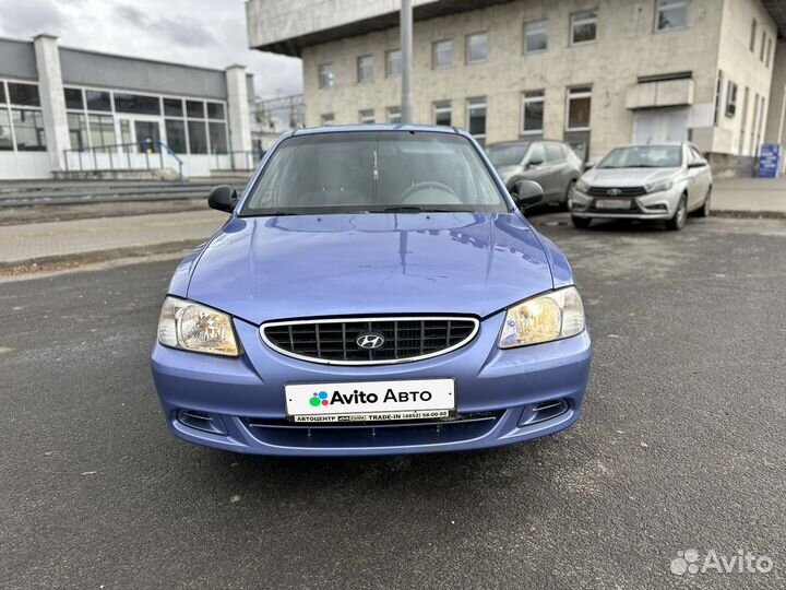 Hyundai Accent 1.5 МТ, 2007, 245 000 км