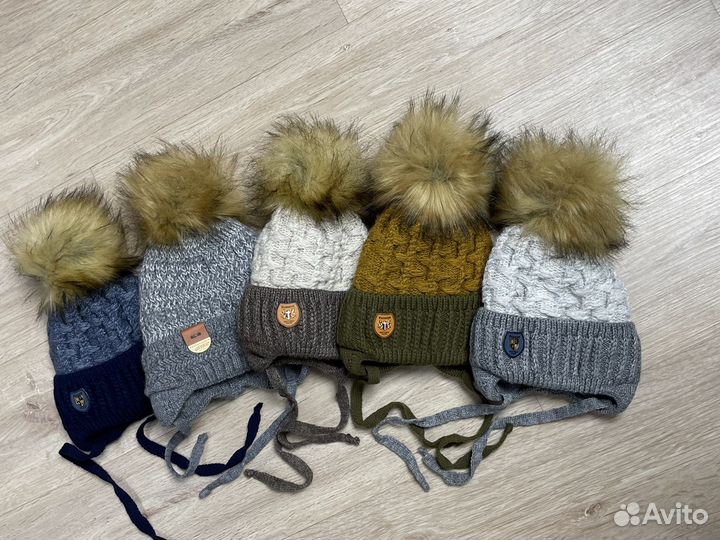 Шапки теплые для мальчиков и подростков