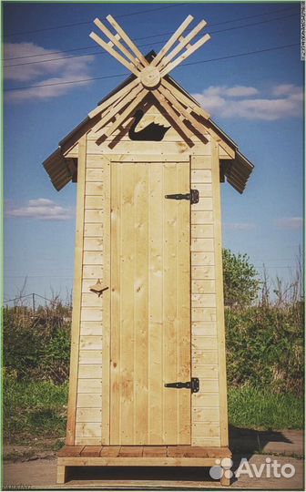 Уличный туалет с установкой PLR