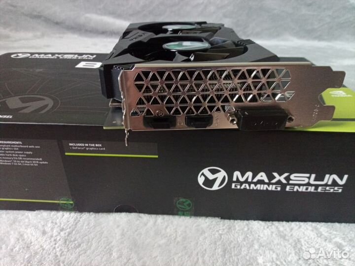 Видеокарта GTX 1660 super 6gb новая