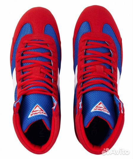 Обувь для самбо insane attack, детский, красный (р