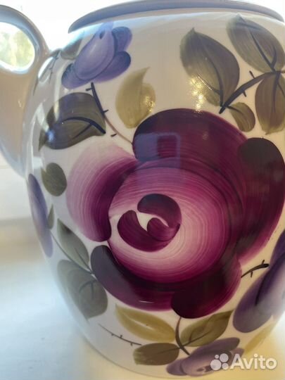 Большой доливной чайник СССР