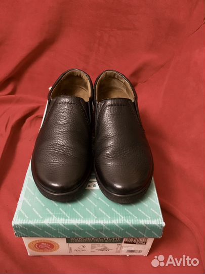 Полуботинки мужские кожаные, 40 размер