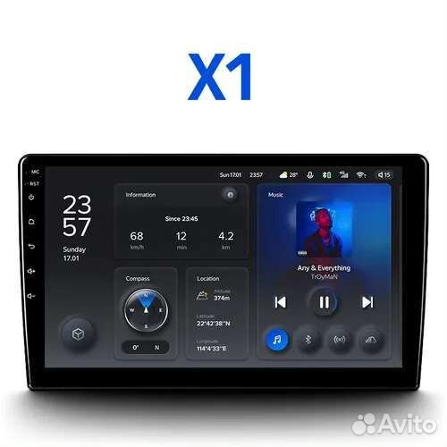 Магнитола Teyes X1 Wi-Fi,2/32Гб,IPS,9 дюймов