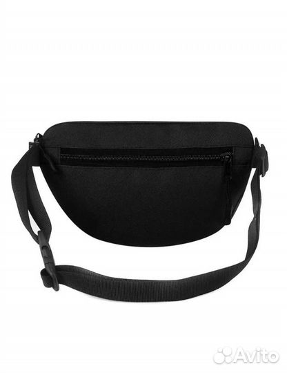 Чёрная сумка на пояс