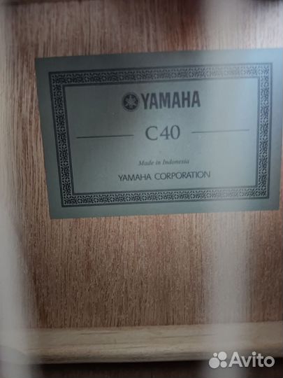 Гитара yamaha c40