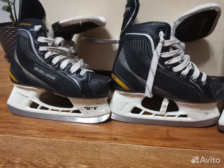 Детская форма на 7-9 лет коньки щитки перчатки