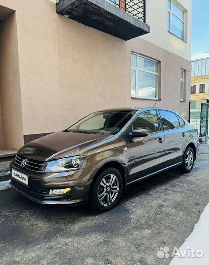 Volkswagen Polo 1.6 AT, 2015, 41 500 км