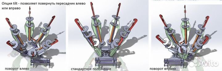 Пересадчик деревьев Exten серии WM Woodymover