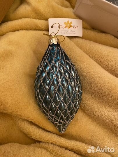 Елочные игрушки стекло набор Европа