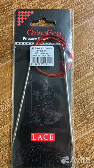 Спицы и лески ChiaoGoo новые
