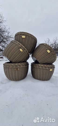 Кашпо из ротанга 12 литров