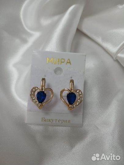 Серьги Дубайское Золото