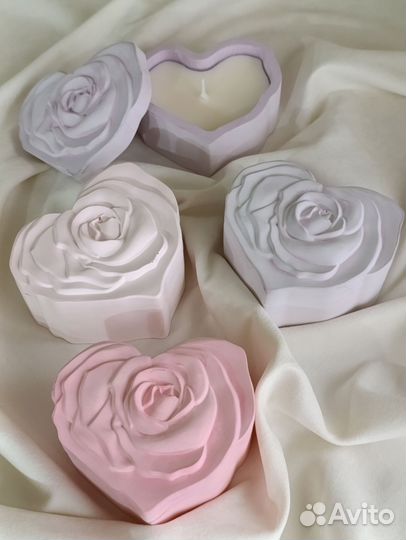 Ароматическая свеча ручной работы