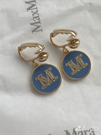 Серьги Max Mara