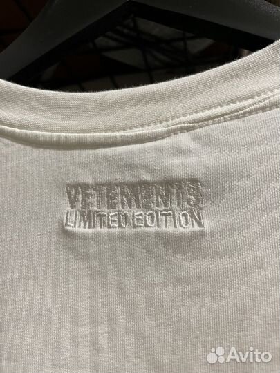 Футболка vetements женская