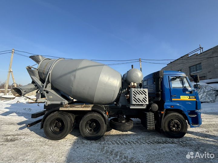 Автобетоносмеситель КАМАЗ 65115, 2015