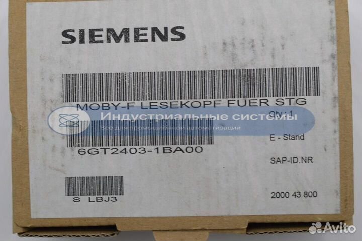 Считыватель Siemens Moby-F 6GT2403-1BA00