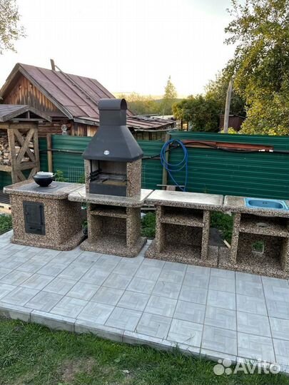 Модульный комплекс барбекю, печь под казан,гриль