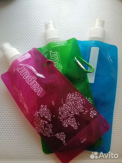 Складные мягкие бутылки Vapur