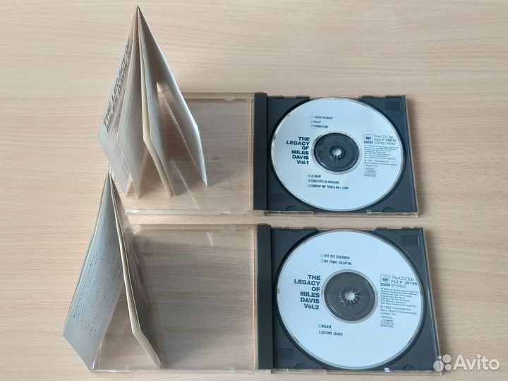 2CD Miles Davis The Legacy Of (Japan) 1991 NM
