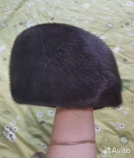 Шапка норковая женская