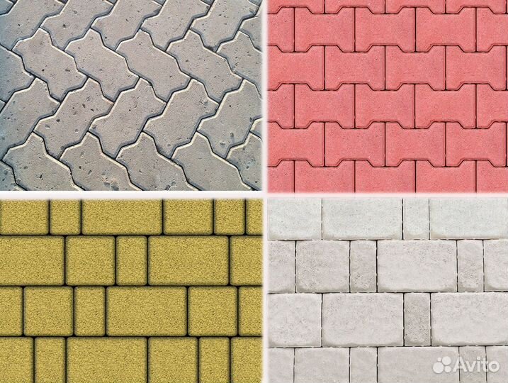 Тратуарная плитка Вибропресс 33 330x330x60mm